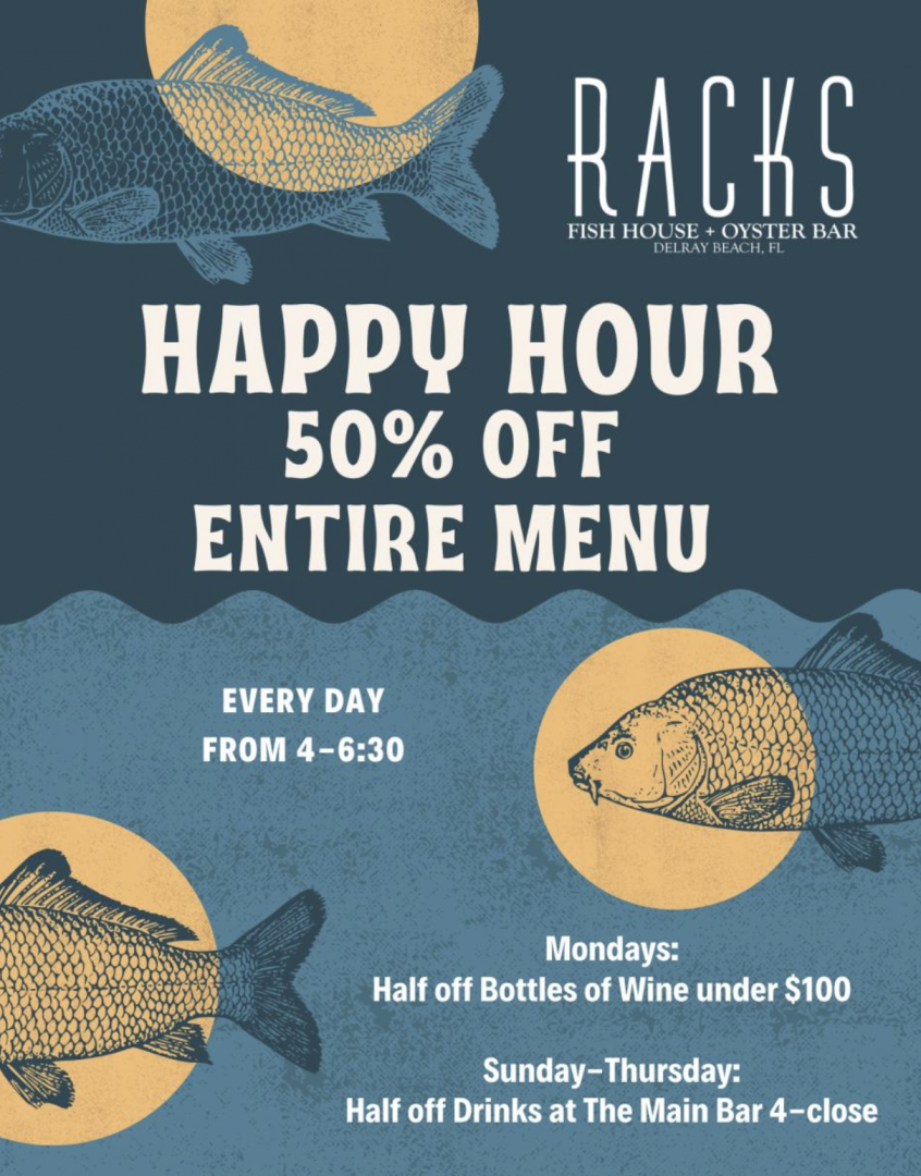 Racks Fish House & Oyster Bar Downtown Delray Beach
