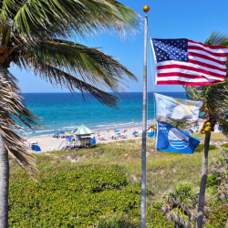 Delray Beach Blue Flag Ceremony
