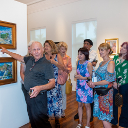 Ralph Papa - Story Behind the Paintings at Cornell Art Museum