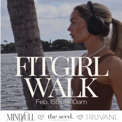 Fit Girl Walk with The Seed