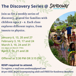 The Discovery Series at Sandoway Discovery Center!
