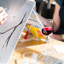 Sip & Paint "Paint The Downtown Pink"