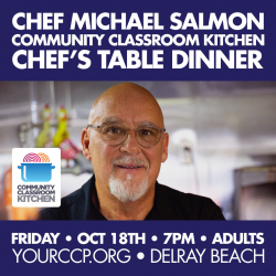 Michael Salmon Chef's Table Dinner