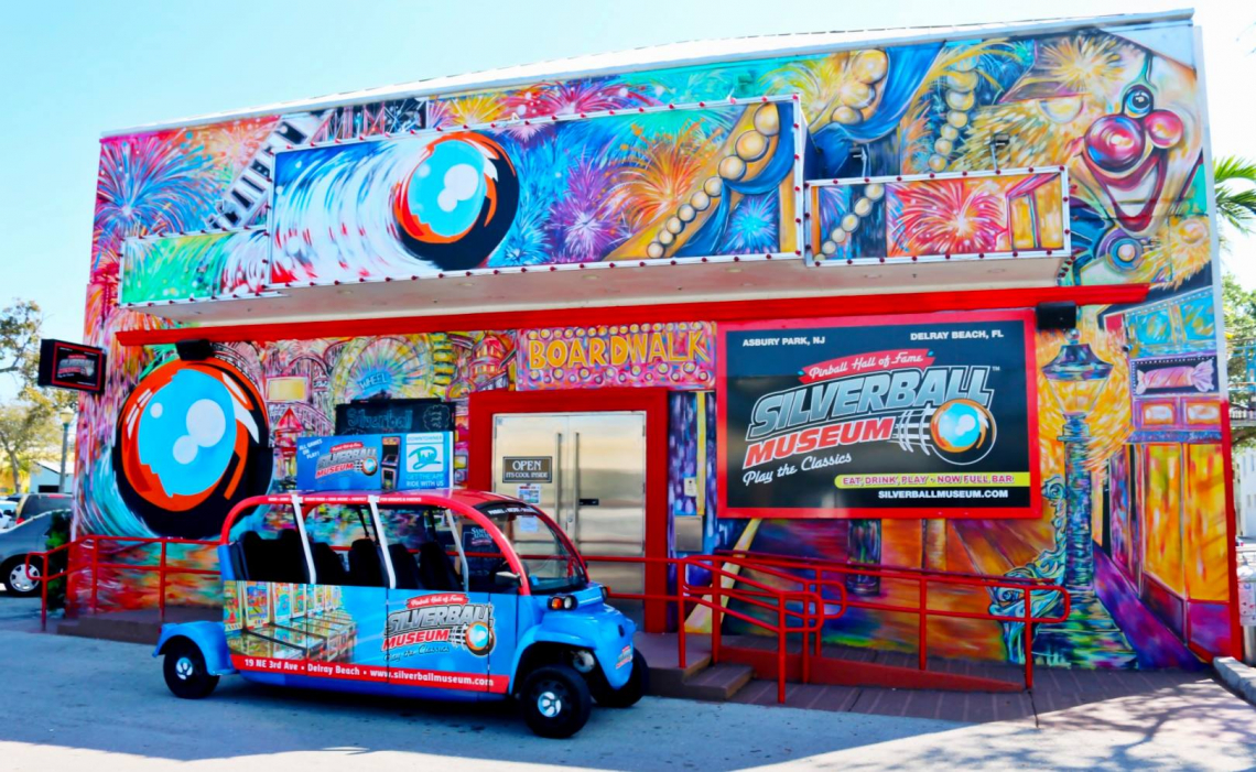 Silverball Retro Arcade Downtown Delray Beach