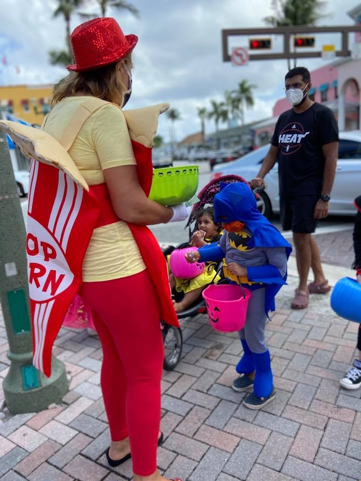 Halloween Festivities Downtown Delray Beach