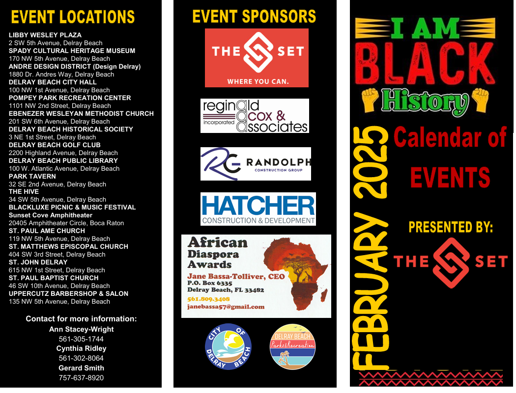 Black History Month Events Downtown Delray Beach