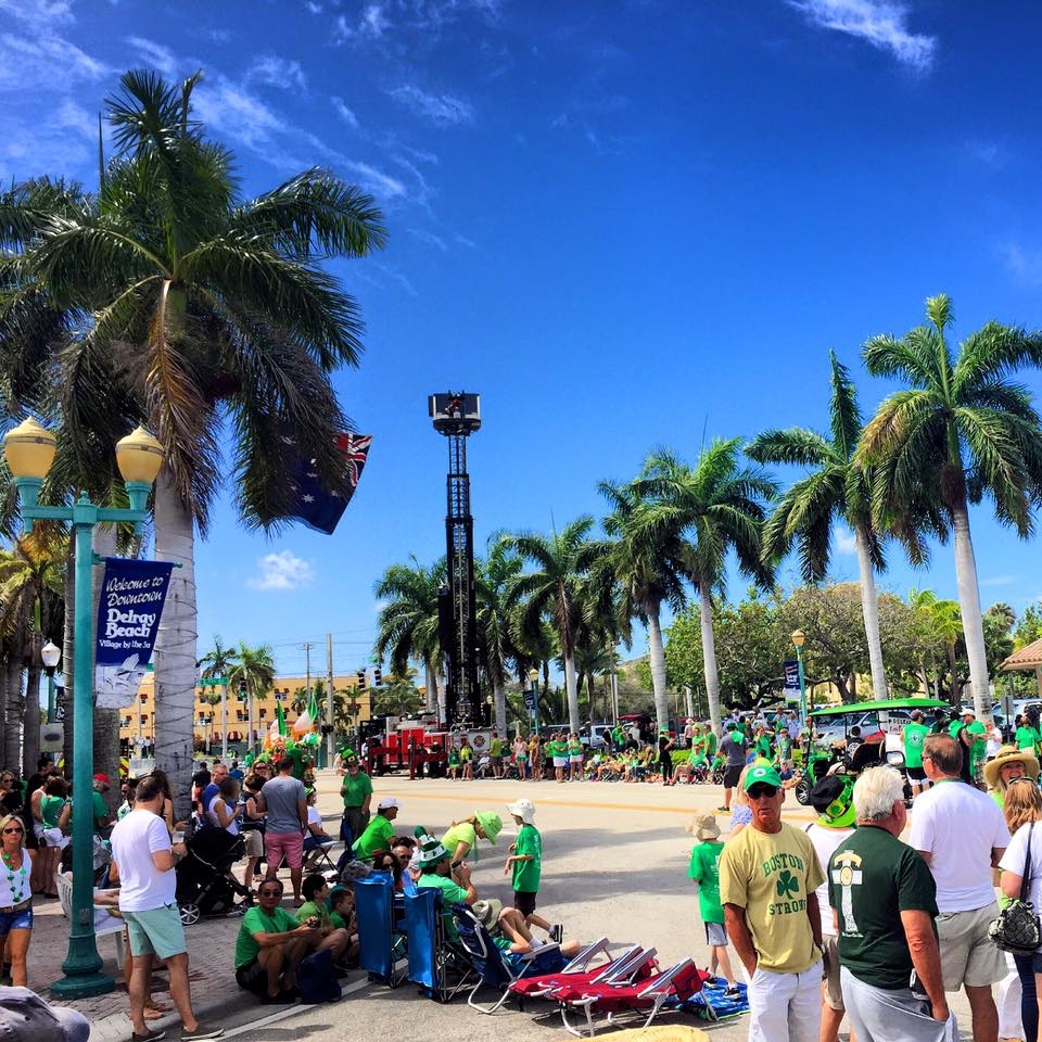St Patrick S Day Parade Festival Downtown Delray Beach