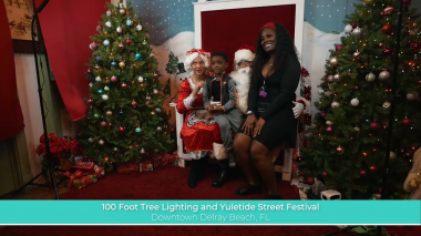 Delray's 100ft Christmas Tree Lighting